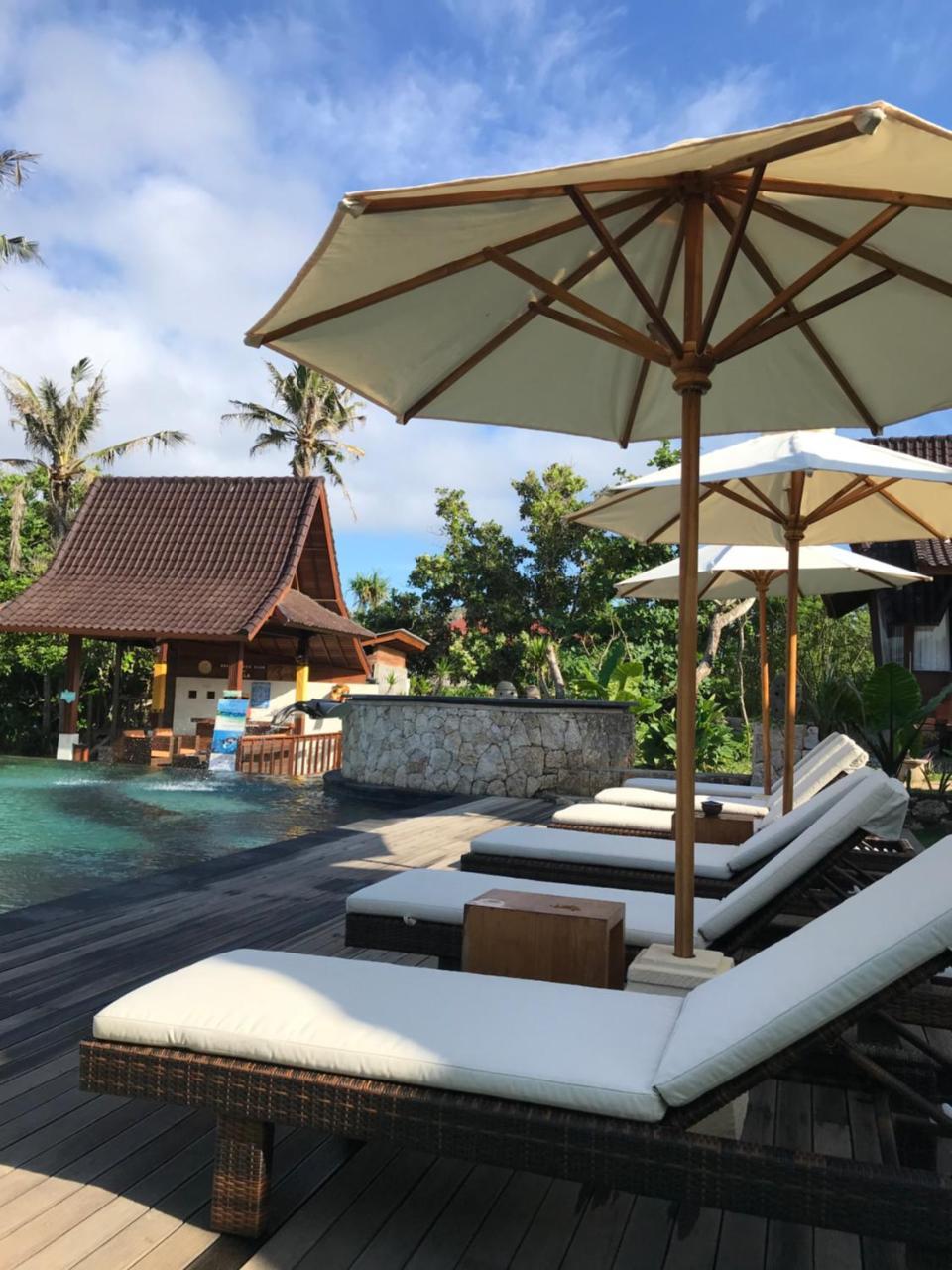 D'Byas Dream Beach Club And Villa Нуса-Лембонган Экстерьер фото